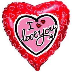 Foliowe Balony czerwone z...