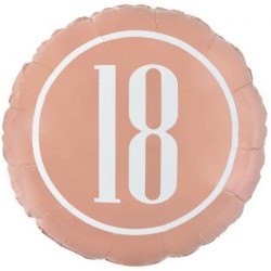 Foliowe Balony różowo-złoty...