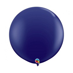Foliowy balon fioletowy w kształcie "kuli", 36"- 91 cm / 2 szt.