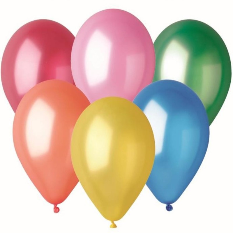 Lateksowe Balony kolorowe. 12"- 30 cm / 8 szt.