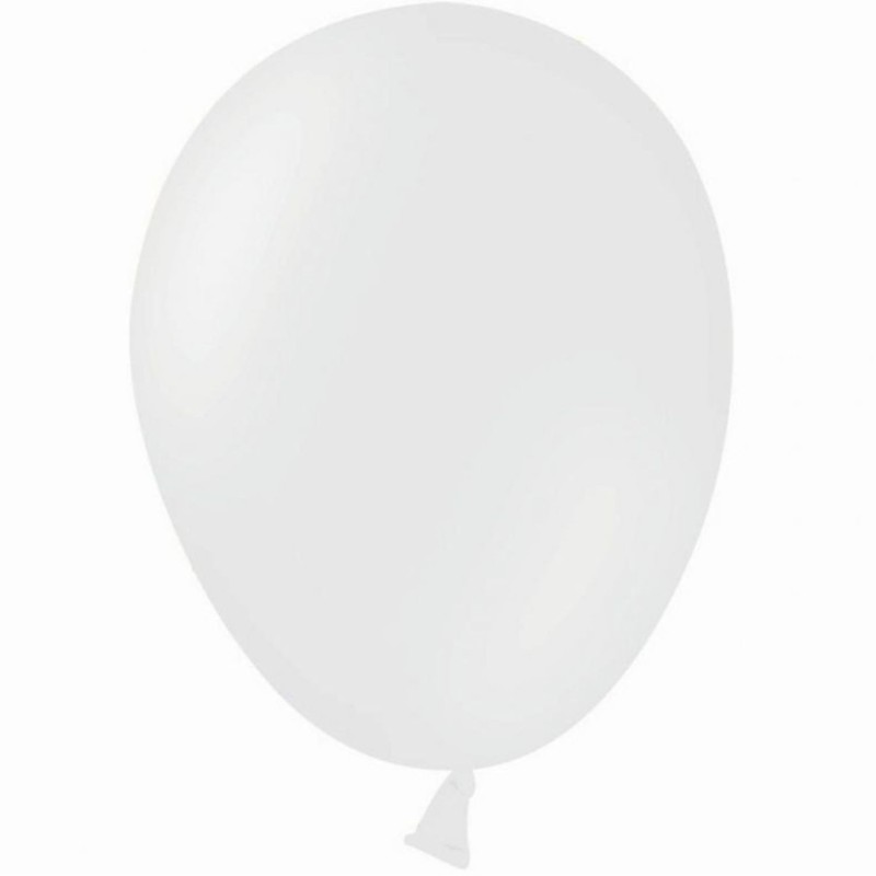 Lateksowe Balony białe Bomby Wodne. 3"- max. 15 cm.  / 100 szt.