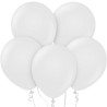Lateksowe Balony białe 18"- 46 cm / 5 szt.