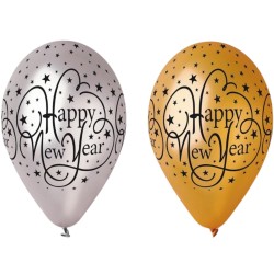 Lateksowe Balony złote i...