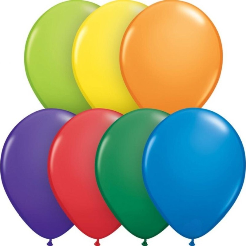 Lateksowe Balony kolorowe 11" - 28 cm / 25 szt.
