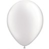 Lateksowe Balony srebrny metalik 11" - 28 cm / 100 szt.