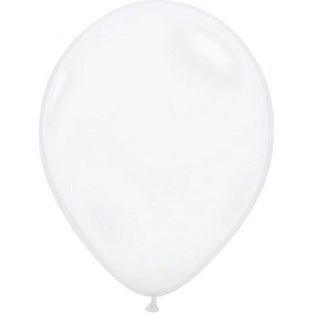 Lateksowe Balony Biały metalik 11" - 28 cm / 25 szt.