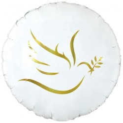 Foliowy Balony biały z...
