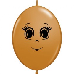 Lateksowe Balony brązowy z...