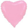 Foliowy Balony różowe w kształcie Serca. 29" - 74 cm / 1 szt.