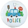 Foliowy Balony kolorowy z napis. "Police". 18" - 46 cm / 1 szt.