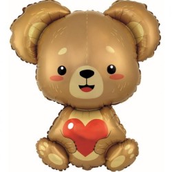 Foliowe Balony brązowe w...