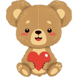 Foliowe Balony brązowe w...