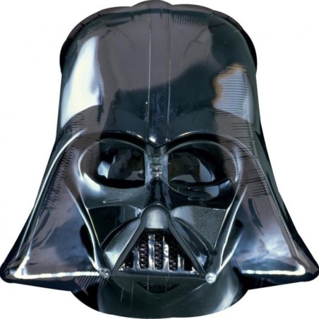 Foliowe Balony czarny w kształcie Darth Vader. 24" - 61 cm / 1 szt.