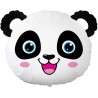 Foliowe Balony biało-czarny w kształcie Pandy. 24" - 61 cm / 1 szt.(pakowany)