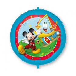 Foliowe Balony kolorowe z nadr. Mickey Rock the House Disney. 18" - 46 cm / 1 szt.