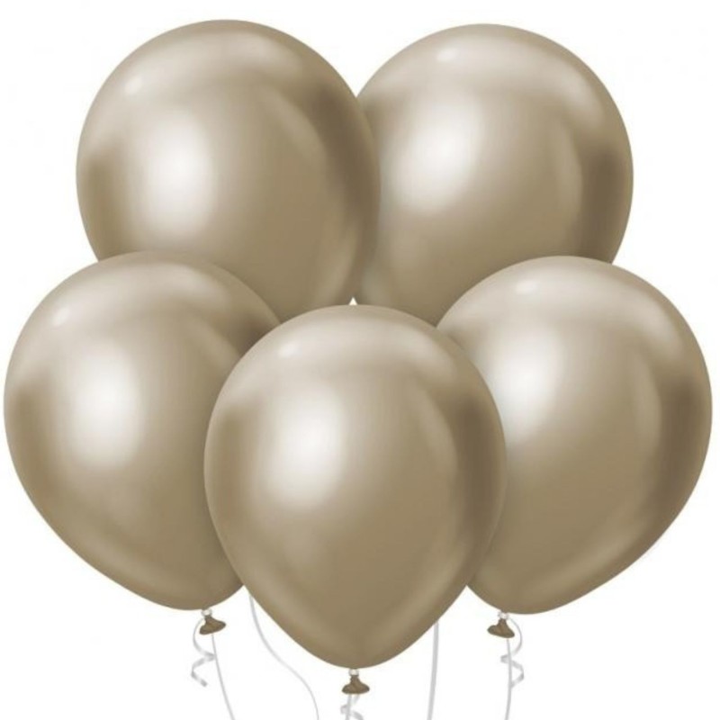 Lateksowe Balony platynowe beżowe. 12" - 30 cm / 50 szt.