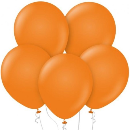 Lateksowe Balony pastelowe pomarańczowe. 12" - 30 cm / 50 szt.