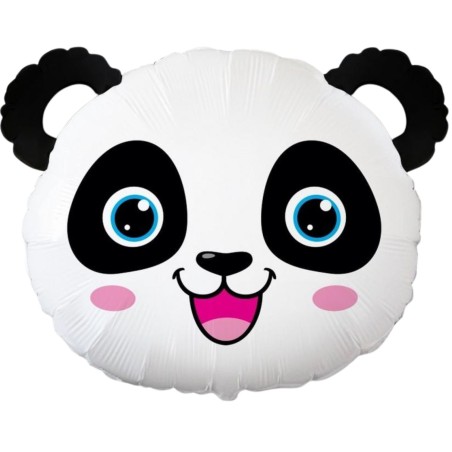 Foliowe Balony biało-czarne w kształcie Pandy. 24" - 61 cm / 1 szt.