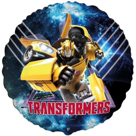 Foliowe Balony kolorowe z nadr. Transformers. 18" - 46 cm / 1 szt.