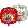 Foliowe Balony kolorowe z nadr. Paw Patrol - Party. 18" - 46 cm / 1 szt.