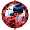 Foliowe Balony kolorowe z nadru. Miraculous Ladybug. 18" - 48 cm / 1 szt.