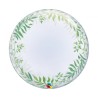 Foliowy balon przezroczysty w liście 24" - 61 cm. 1 szt.