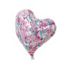 Foliowy Balony różowy z napis. "I love you"(Serce). 14" - 35 cm / 1 szt.