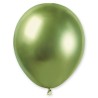 Balony AB50 shiny - zieleń kiwi 105/ 13cm, 100 szt.