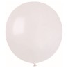 Balony GM150 Metaliczne Perłowo-Białe /48cm, 50 szt