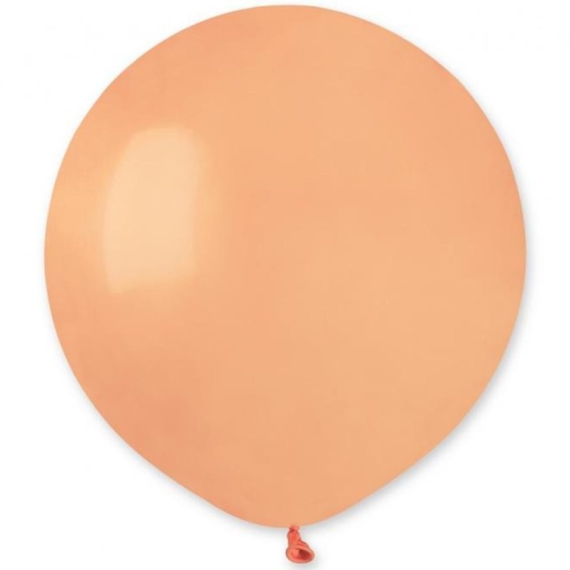 Lateksowe Balony pastel - Brzoskwinia 19" / 40cm, 25 szt