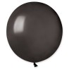 Lateksowe Balony - Metaliczny Czarny 19" / 48cm, 25 szt