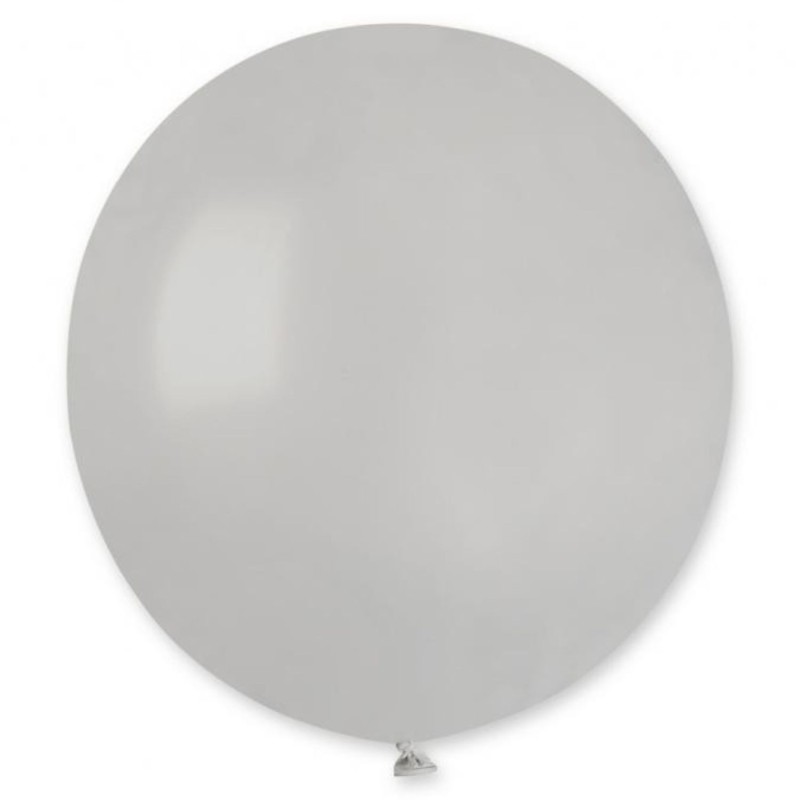 Lateksowe Balony - Szary 19" / 48cm, 25szt