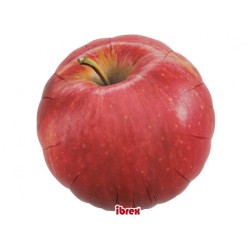 Foliowy w kształcie jabłka Balon Ibrex Hel, okrągły 14", Apples, 1 szt.