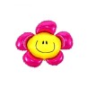 Foliowe Balony różowe w kszta. Kwiatek. 14" - 35 cm / 1 szt.