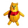Foliowe Balony żółte w kszta. Miś Puszatek. 14" - 35 cm / 1 szt.
