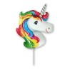 Foliowy balon kolorowy w kształcie "jednorożca" 14" - 35 cm. 1 szt.