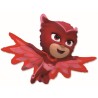 Foliowe Balony czerwone z nadr. PJ Mask - Owlette. 14" - 35 cm / 1 szt.