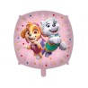 Foliowe Balony kolorowe z nadr. Paw Patrol - Skye And Everest. 18" - 46 cm / 1 szt.