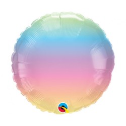 Foliowy balon kolorowy w kształcie kuli 18" - 46 cm. 1 szt.