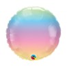 Foliowy balon kolorowy w kształcie kuli 18" - 46 cm. 1 szt.
