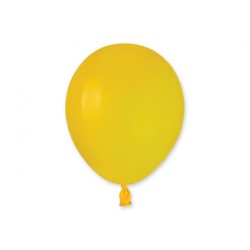 Lateksowe żółte Balony A50 - klasyczne, 5" - 13 cm. 100 szt.