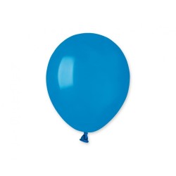Lateksowe niebieskie Balony A50 - klasyczne, 5" - 13 cm. 100 szt.