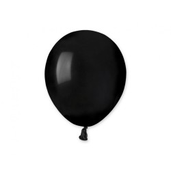 Lateksowe czarne Balony A50 - klasyczne, 5" - 13 cm. 100 szt.