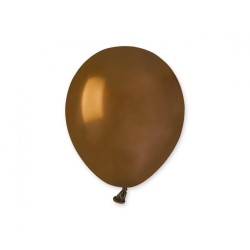 Lateksowe brązowe Balony A50 - klasyczne, 5" - 13 cm. 100 szt.