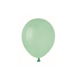 Lateksowe zielone Balony A50 - klasyczne, 5" - 13 cm. 100 szt.