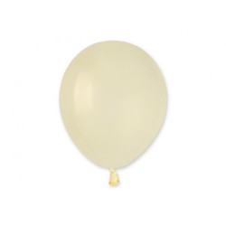 Lateksowe beżowy Balony A50 - klasyczne, 5" - 13 cm. 100 szt.