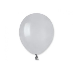 Lateksowe szare Balony A50 - klasyczne, 5" - 13 cm. 100 szt.