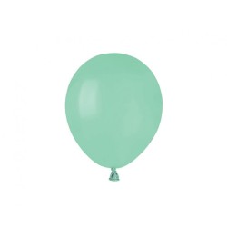 Lateksowe zielone Balony A50 - klasyczne, 5" - 13 cm. 100 szt.