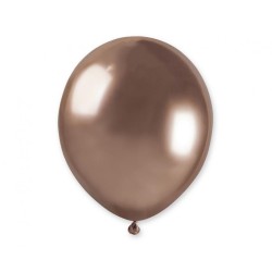 Lateksowe złote Balony AB50 shiny - klasyczne, 5" - 13 cm. 100 szt.
