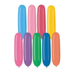 Lateksowe kolorowe Balon AD1 - "Rurka mniejsza" 18"  1000 szt.